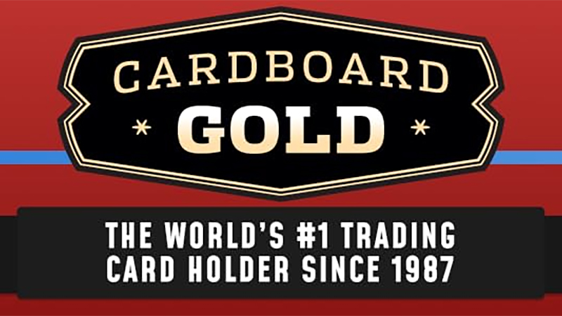 Cardboard Gold logo banner.