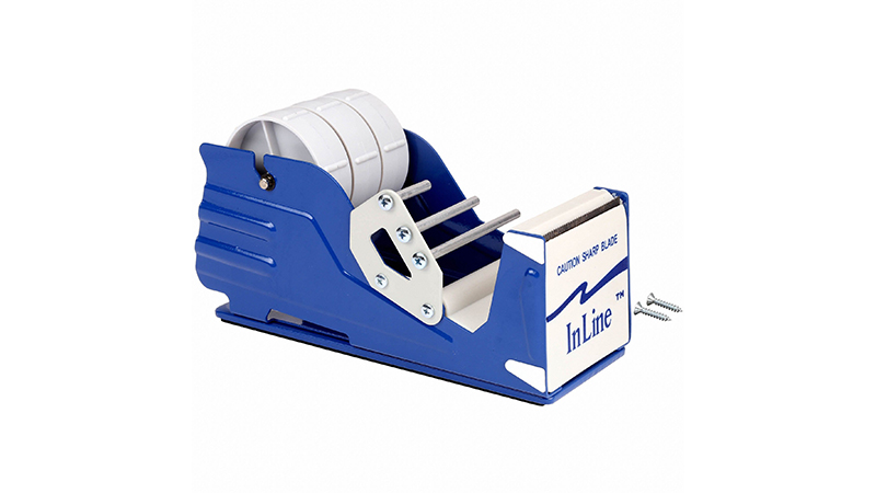 InLine heavy desktop tape dispenser for packing or painters tape.