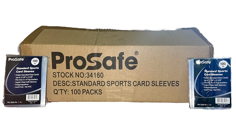 ProSafe penny sleeves product photo.