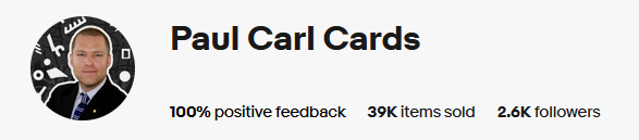 Paul Carl Cards' selection of the best card seller tools and supplies